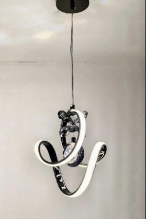 The Zenith Abstract LED Pendant