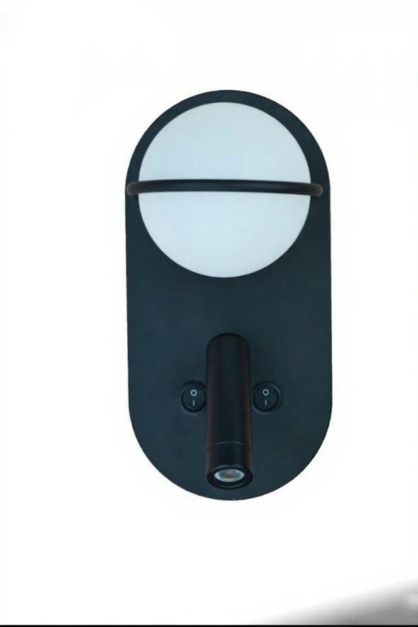 The Orbit Dual LED Bedside Sconce