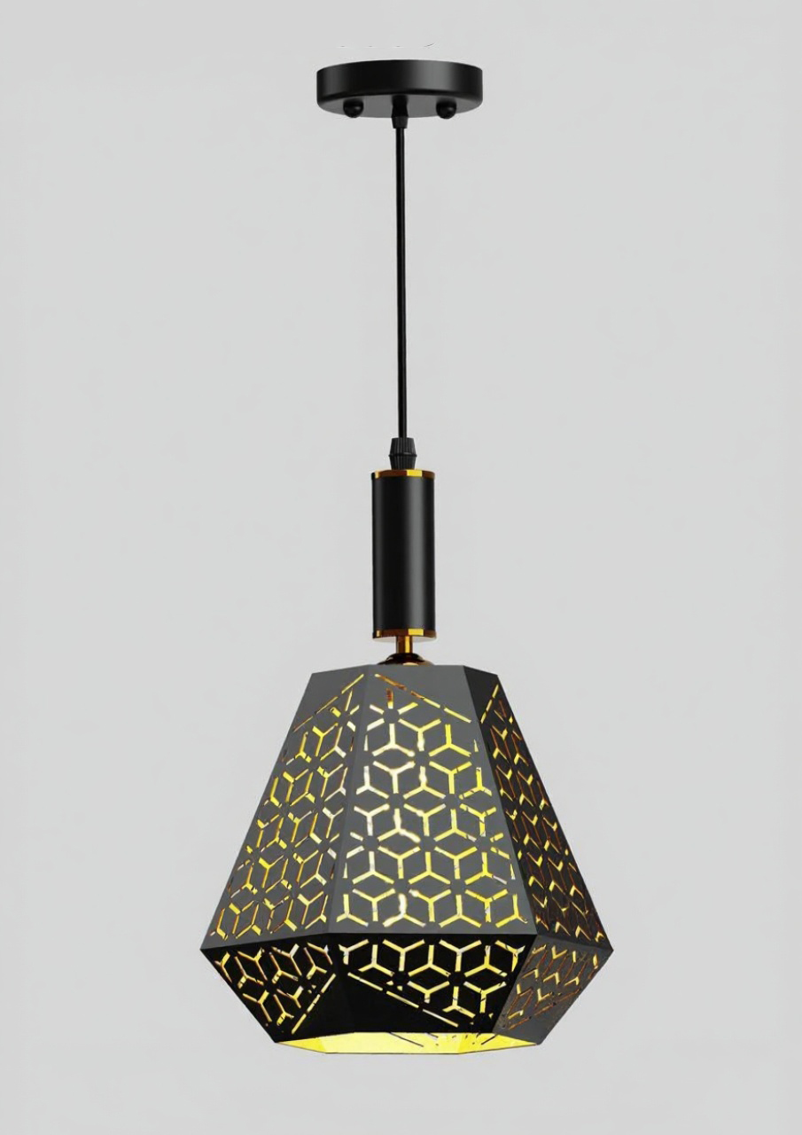 The HexaHive Perforated Pendant