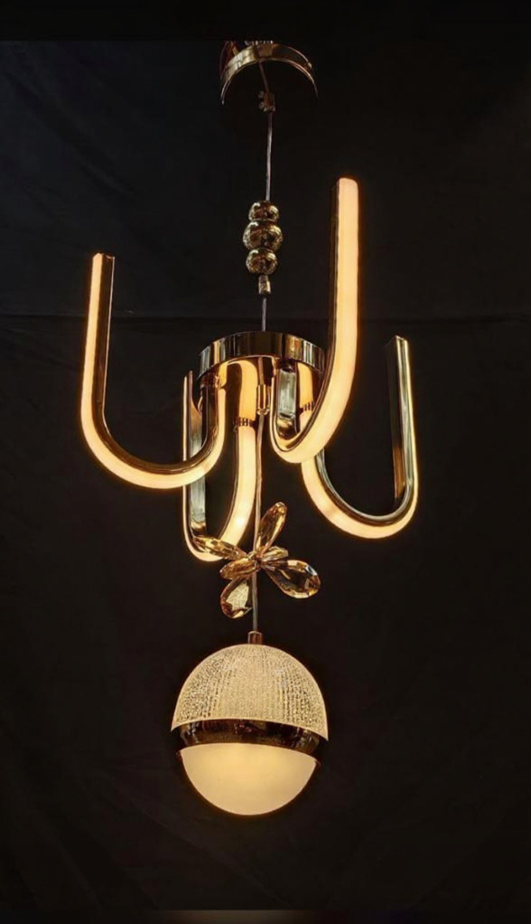 The Calligraphy Bloom LED Pendant