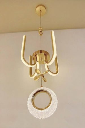 The Aurora Petal LED Pendant