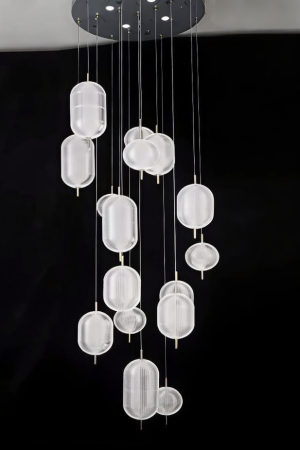 The Cirrus Cascade LED Chandelier