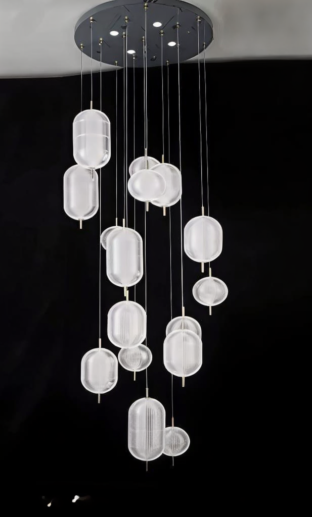 The Cirrus Cascade LED Chandelier