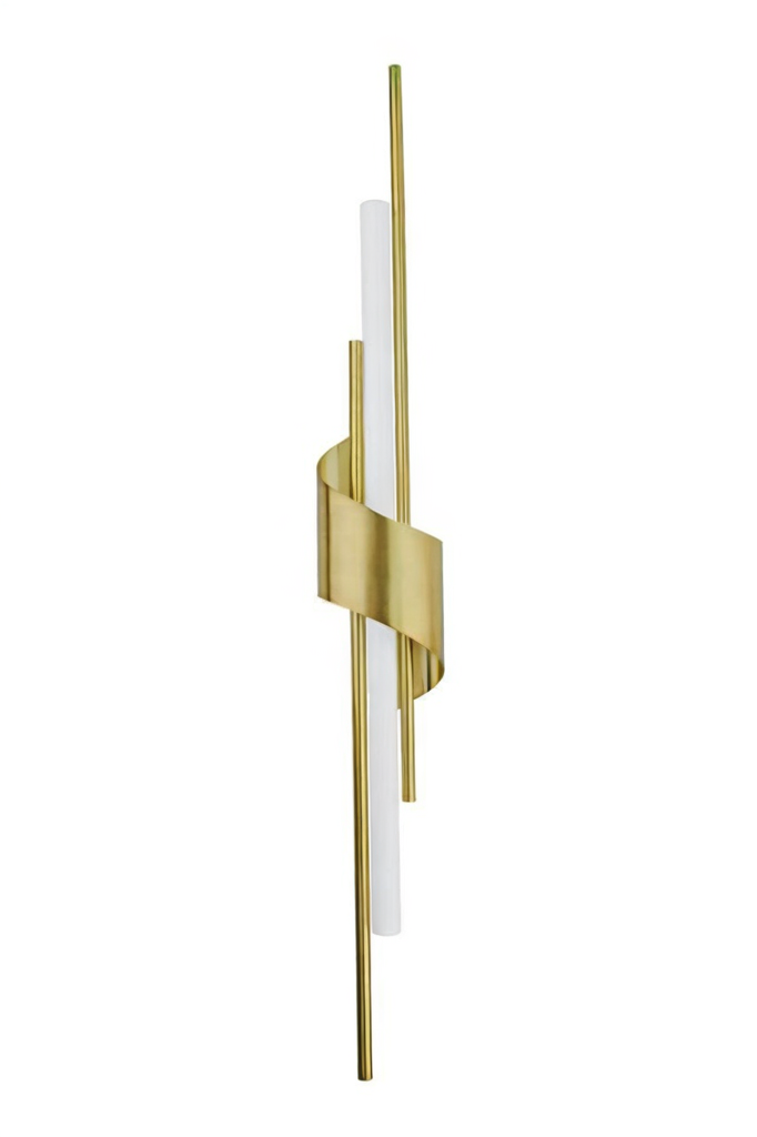 The Strata Ribbon LED Sconce (Brass Edition)