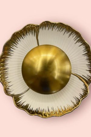 The Gilded Petal Wall Sconce