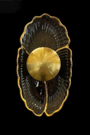 The Gilded Translucent Bloom Sconce