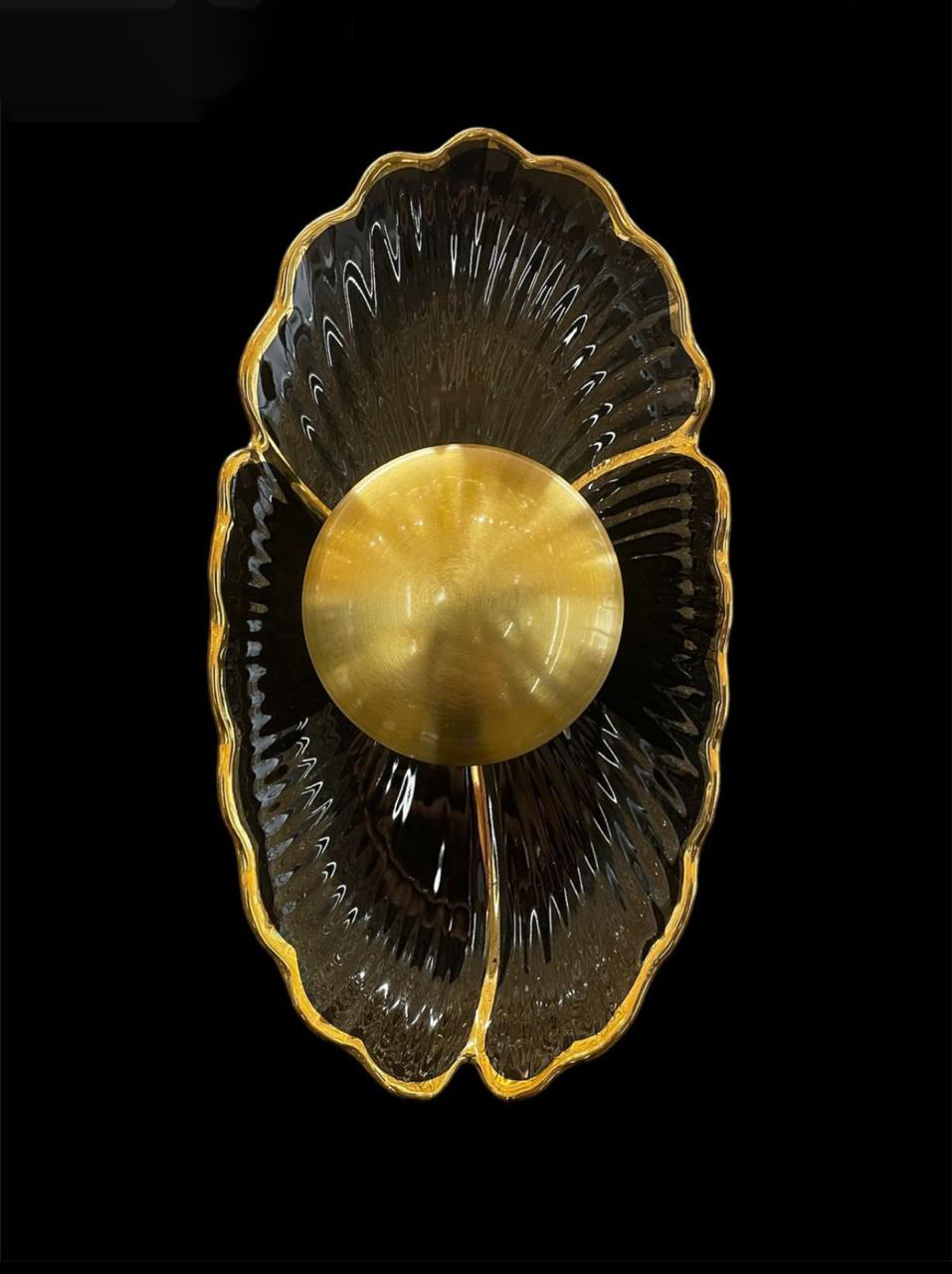 The Gilded Translucent Bloom Sconce