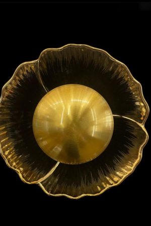 The Gilded Translucent Poppies Sconce