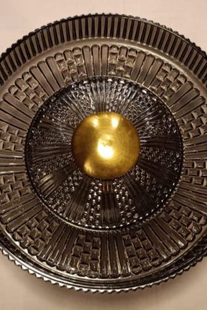 The Gilded Art Deco Disc Sconce