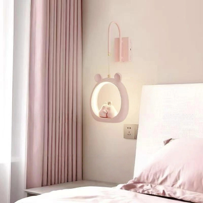 The Pink Bear Cub Wall Sconce