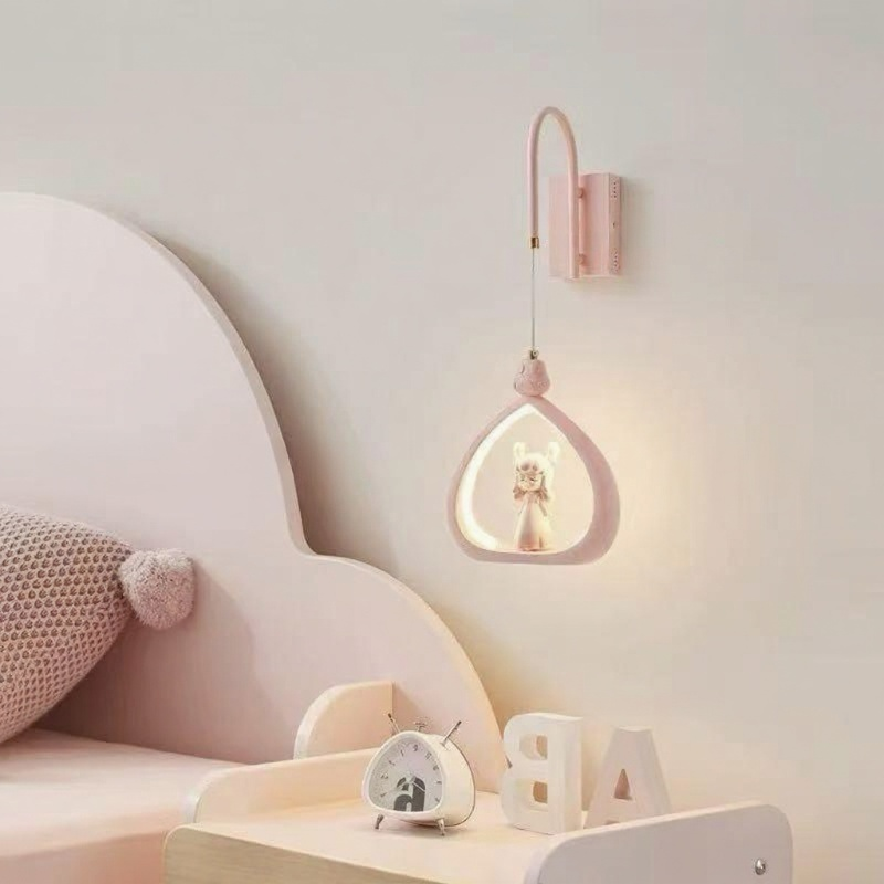 The Serene Maiden Wall Sconce