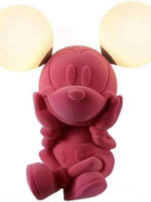 The Flocked Mouse Wall Light