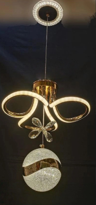The Glimmering Orbit LED Chandelier