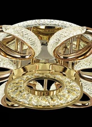 The Glimmering Halo Bloom Flushmount