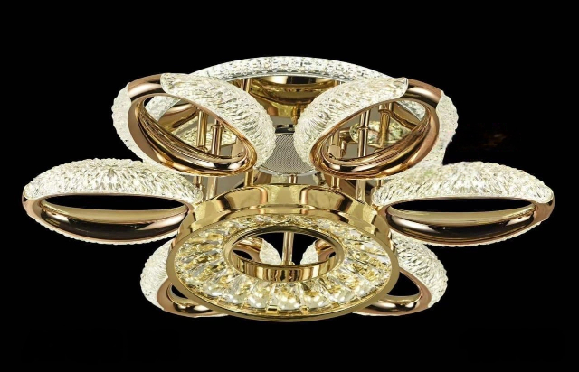 The Glimmering Halo Bloom Flushmount